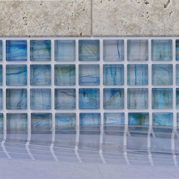 CHIGLAAD167 Lagoon, 1" x 1" - Glass Tile