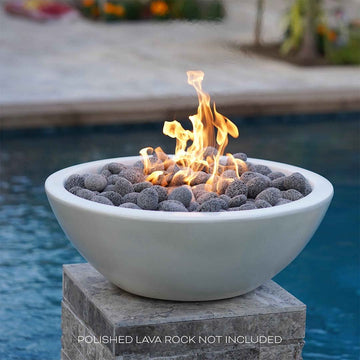 Sedona GFRC Fire Bowl for Pools and Spas