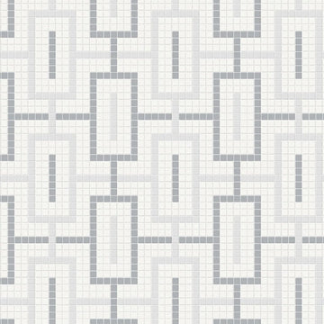 Soho Chain Afternoon Blend, Mosaic | Ceramic Wall & Floor Tile by Tesoro