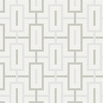 Soho Chain Morning Blend, Mosaic | Ceramic Wall & Floor Tile by Tesoro
