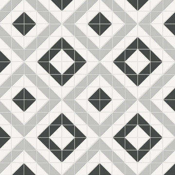 Soho Cubic Midnight Blend Ceramic Tile | Backsplash & Floor Tile