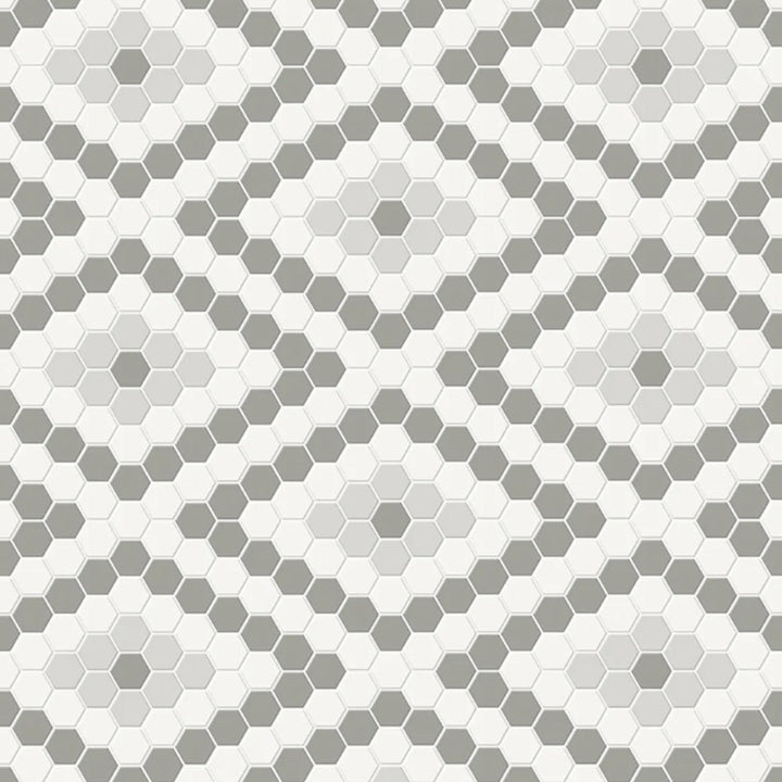 Soho Diamond Evening Blend, Hexagon | Ceramic Tile for Floors & Walls