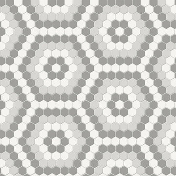 Soho Evening Blend, Hexagon | Ceramic Tile for Floors & Backsplashes
