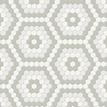 Soho Morning Blend, Hexagon | Ceramic Backsplash & Floor Tile