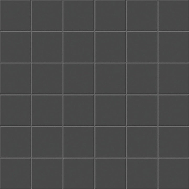 Soho Retro Black Matte, 2" x 2" Ceramic Tile | Wall & Floor Tile