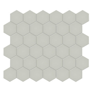 Soho Soft Sage, 2" Hexagon | Ceramic Tile for Kitchen Floors & Walls