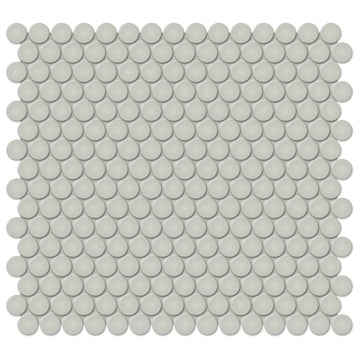 Soho Soft Sage Matte, Penny Round | Ceramic Kitchen & Bathroom Tile
