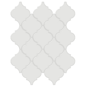 Soho Vintage Grey, Arabesque | Ceramic Bathroom & Backsplash Tile