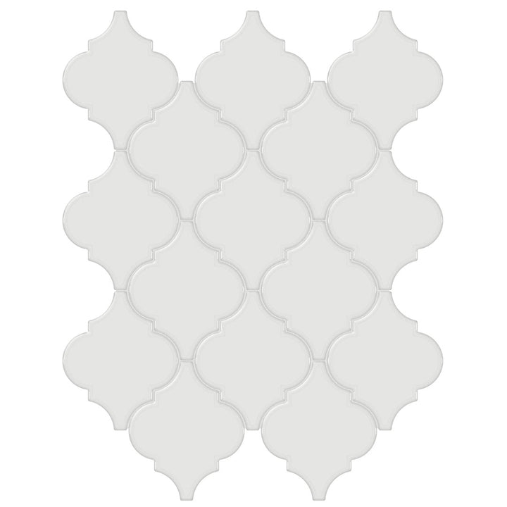 Soho Vintage Grey, Arabesque | Ceramic Bathroom & Backsplash Tile