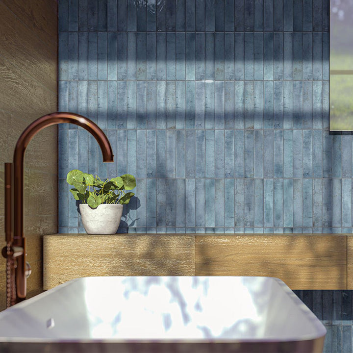 Stella Oceano, 2" x 10" Ceramic Tile | Bathroom & Kitchen Tile