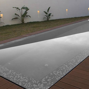 Stormy Seas, 1" x 1" Glass Tile | Pool, Spa, & Kitchen Tile