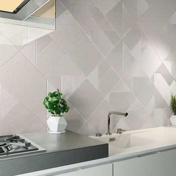 Stripes-Glacier Porcelain Tile