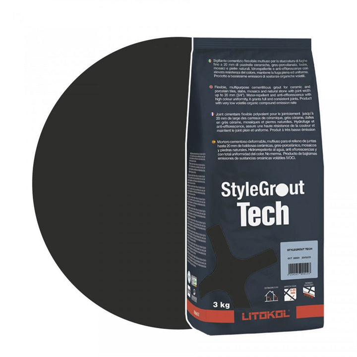 StyleGrout Tech, Black 2 | Cementitious Tile Grout