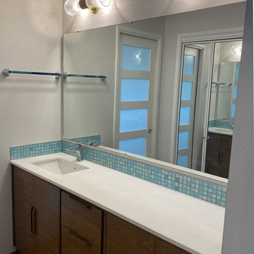 Surf, 1" x 1" Glass Mosaic Tile | E11SURFXXS | American Glass Mosaics