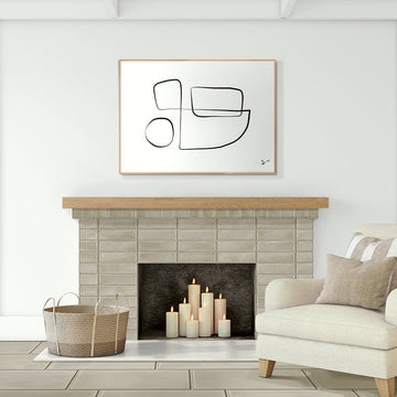 Taupe Block Glossy, 4" x 12" Porcelain Tile | Floor & Wall Tile by IWT