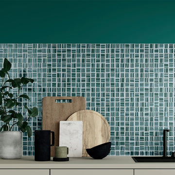 Tender Oil Green, 1" x 1" Glass Tile | Mosaic Tile by Vidrepur