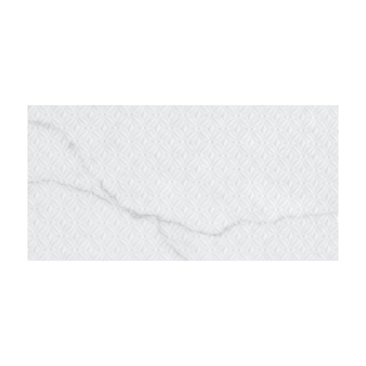 Terreno Matte Marble Bloom, 12" x 24" Ceramic Tile | Wall Tile
