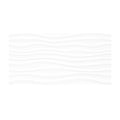 Terreno White Glossy Flow, 12" x 24" - Ceramic Tile
