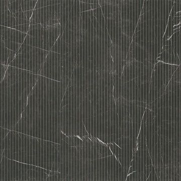 Urbanslat Marmiro Noir, 16" x 48" Ceramic Tile | Large Format Backsplash Tile