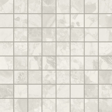 Venice White, 1 3/8" x 1 3/8" Porcelain Tile | Terrazzo-Look Tile