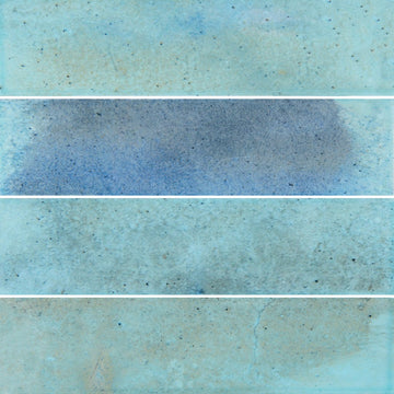 Verdigris Field, 3" x 12" Porcelain Tile | Artistry in Mosaics