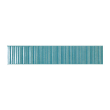 Vibrant Aqua Glossy, 2" x 9" Porcelain Tile | Pool & Backsplash Tile