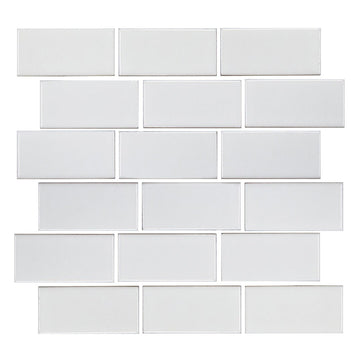 Vinta White, 2" x 4" Tile | VINTA-200 | Fujiwa Porcelain Subway Tile