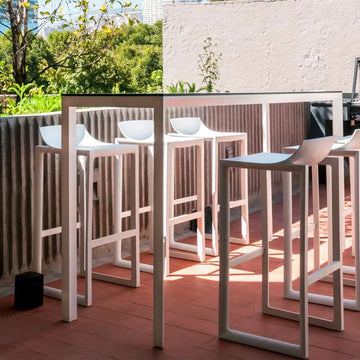 Wall Street Bar Stool | Modern Patio Furniture