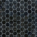 260H Moon Dust, Hexagon Mosaic - Glass Tile