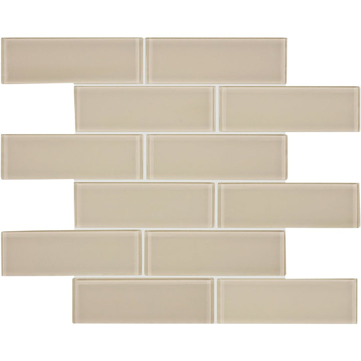 Element Series Earth, 2" x 6" Subway Tile | ANAELEMEAR26 | Aquatica Glass Pool Tile