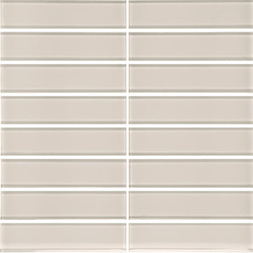 Mist 1.5" x 6" Glass Tile | ANAELEMELEMSTMIS | Tesoro Mosaic Tile