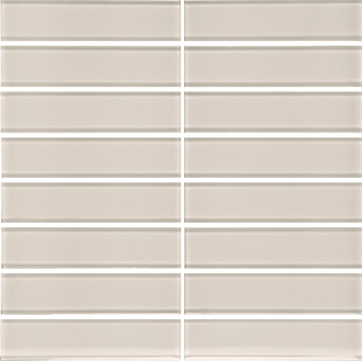 Mist 1.5" x 6" Glass Tile | ANAELEMELEMSTMIS | Tesoro Mosaic Tile