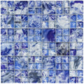 Island Blue, Mixed - Glass Tile