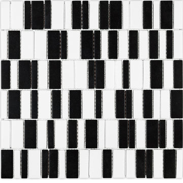 Crypto, Mixed Mosaic | Geometro Glass Tile