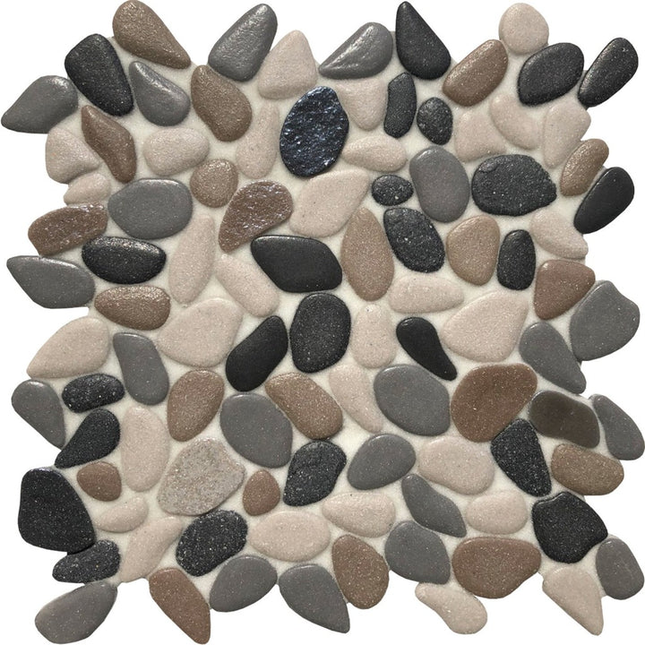 Southern Lakes, Random Mosaic | CETLIROSOUTHLAKE | Glass Pool Tile