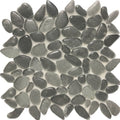 Torrent Grey, Random Mosaic - Glass Tile