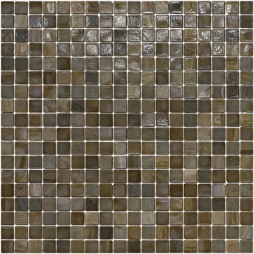 Cinnamon, 5/8" x 5/8" Glass Tile | Mosaic Pool Tile by SICIS