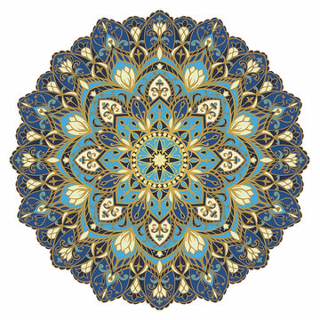 Cosmic Bliss Mandala Pool Mosaic