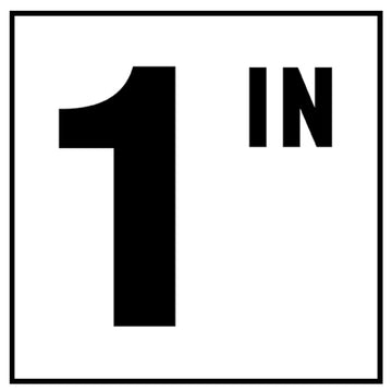 Custom Mosaics Depth Marker - Pool Mosaic