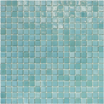 Dew, 5/8" x 5/8" Glass Tile | Mosaic Pool Tile by SICIS