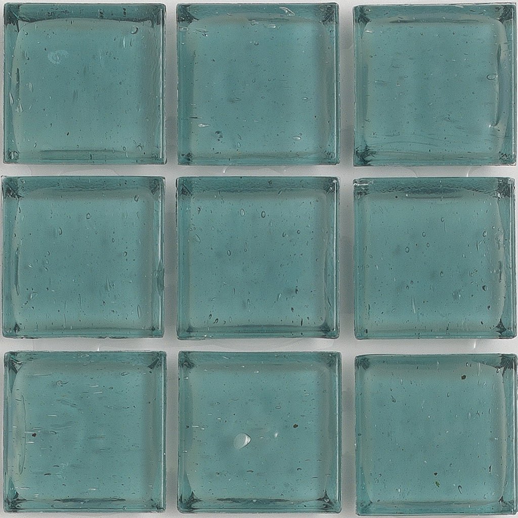 Larimar Clear 1x1 Glass Tile E11.178.01S American Glass Mosaics