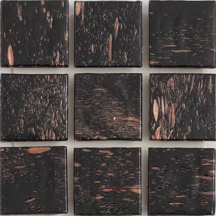 Onyx Aventurina 1x1 Glass Tile | E11.199.05S | American Glass Mosaics