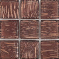 Garnet Aventurina, 1" x 1" - Glass Tile