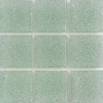 Amazonite Sand 1x1 Glass Tile | E11.376.21S | American Glass Mosaics