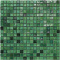 Emerald J, 5/8" x 5/8" - Glass Tile