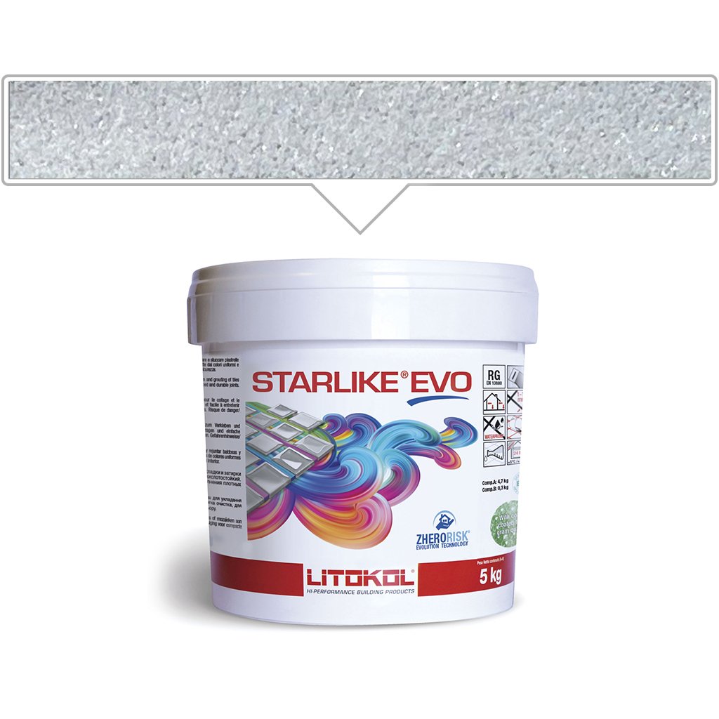 Azzurro Polvere Epoxy Grout Litokol Starlike EVO Glamour Tile Grout –  AquaBlu Mosaics