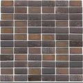 Dock, 1" x 2" Stacked - Glass Tile