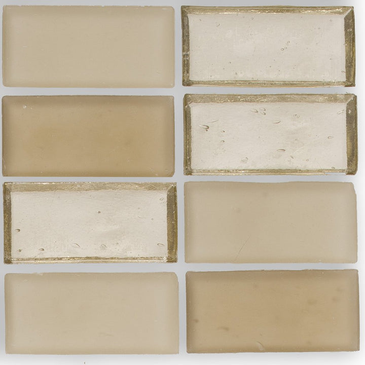 Shore, 1" x 2" Glass Mosaic Tile | E12SHORXXS | American Glass Mosaics