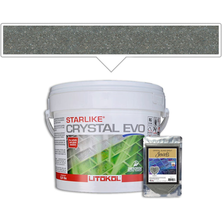Morion J.17 | Litokol Starlike Crystal Glass Grout Jewels