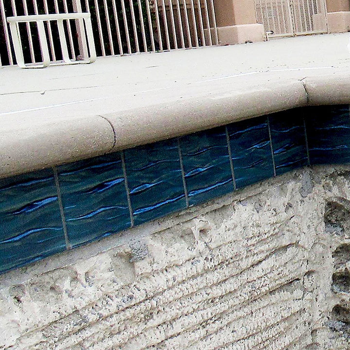 Aqua Jade, 6" x 6" Porcelain Tile | KAWA-52 | Fujiwa Pool Tile